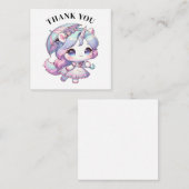 ありがとうユニコーンカード ノートカード (正面/裏面)