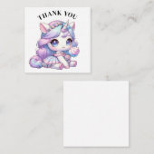 ありがとうユニコーンカード ノートカード (正面/裏面)