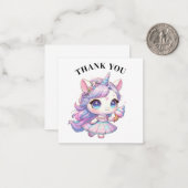 ありがとうユニコーンカード ノートカード (正面/裏面インサイチュ)