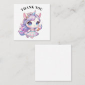 ありがとうユニコーンカード ノートカード (正面/裏面)