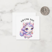 ありがとうユニコーンカード ノートカード (正面/裏面インサイチュ)