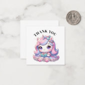 ありがとうユニコーンカード ノートカード (正面/裏面インサイチュ)