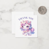 ありがとうユニコーンカード ノートカード (正面/裏面インサイチュ)