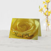 ありがとうライトイエローローズ写真鑑賞 カード (黄色い花)