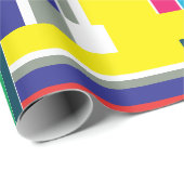 ありがとうラッピング紙カラフルおもしろい虹 ラッピングペーパー (ロールコーナー)