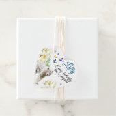 ありがとうラベル、タイガーメッセージカード フェイバータグ (インサイチュ)