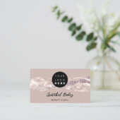 ありがとうロゴQRコードオンラインショップバラストローク 名刺 (スタンド正面)