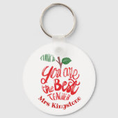 ありがとう先生マグお最高の前だ! キーホルダー (正面)