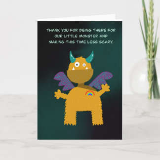 ありがとう先生子供部屋先生幼稚園 カード