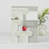 ありがとう先生。カスタムフラットカード サンキューカード (スタンド正面)