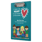 ありがとう先生。カスタム贈 クリップボード (左)