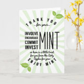 ありがとう先生 カード (黄色い花)