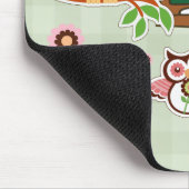 ありがとう先生。キュートフール名前をカスタムする マウスパッド (コーナー)