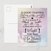 ありがとう先生 ポストカード (正面/裏面)