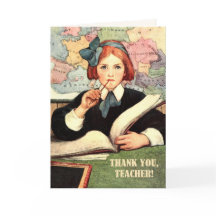 ありがとう先生。ヴィンテージアートカスタムカード