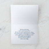 ありがとう先生。ヴィンテージフォトカスタムカード サンキューカード (内部)