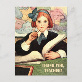 ありがとう先生。ヴィンテージ ポストカード