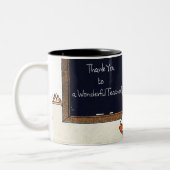 ありがとう先生。ヴィンテージ マグカップ (左)