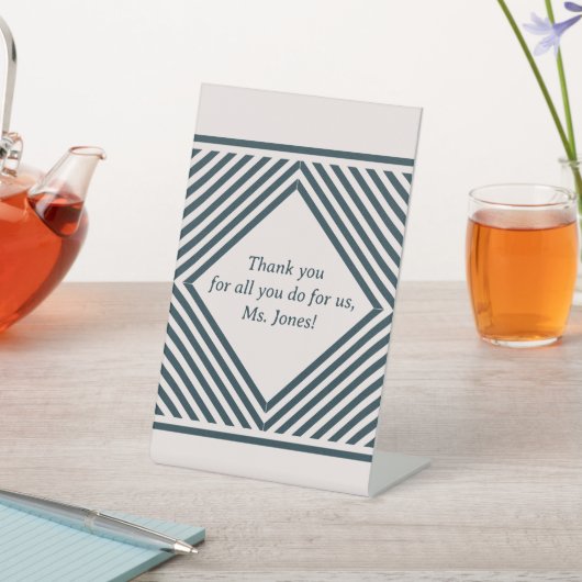 ありがとう先生 台座サイン (インサイチュ)