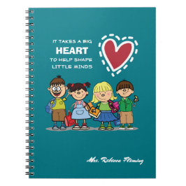 ありがとう先生。名前をカスタムする贈与 ノートブック