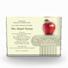 ありがとう先生。名前をカスタムする贈与 フォトブロック