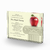 ありがとう先生。名前をカスタムする贈与 フォトブロック (右)