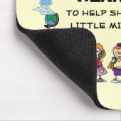 ありがとう先生。学校の子供の贈り物 マウスパッド (コーナー)