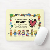 ありがとう先生。学校の子供の贈り物 マウスパッド (マウス)