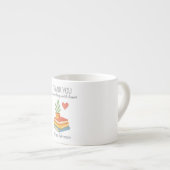 ありがとう先生 – 心のこもった感謝の贈り物 エスプレッソカップ (正面右)