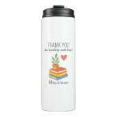 ありがとう先生 – 心のこもった感謝の贈り物 タンブラー (正面)
