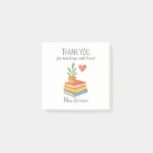 ありがとう先生 – 心のこもった感謝の贈り物 –  ポストイット (正面)