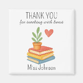 ありがとう先生 – 心のこもった感謝の贈り物 マグネット (正面)