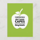 ありがとう先生。教え引用文 ポストカード (正面)