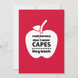 ありがとう先生。教え引用文 | Apple サンキューカード