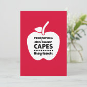 ありがとう先生。教え引用文 | Apple サンキューカード (スタンド正面)