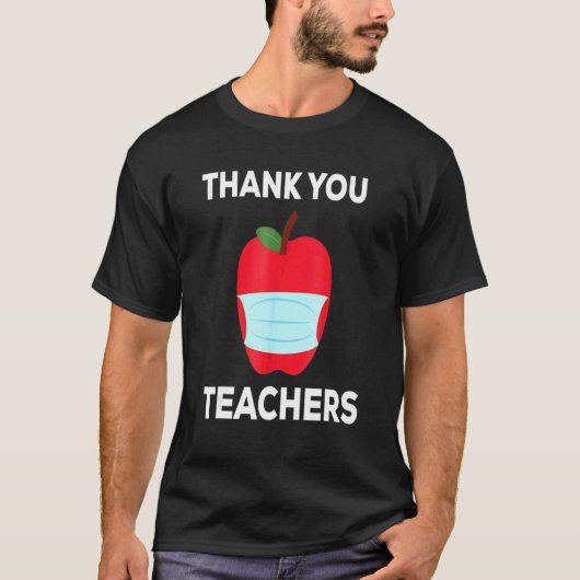 ありがとう先生Apple Mask Tシャツ (正面)
