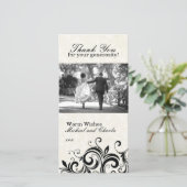 ありがとう写真カード(4x8) サンキューカード (スタンド正面)