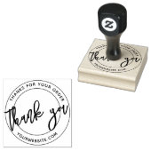 ありがとう動揺してデザインInkPad & ラバースタンプ (押印)