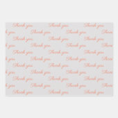 ありがとう包装紙 ラッピングペーパーシート (正面)