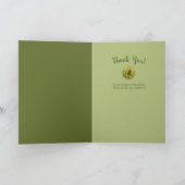 ありがとう北男女赤深紅色 カード (内部)