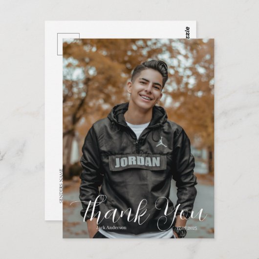 ありがとう卒業ポストカード ポストカード (正面/裏面)