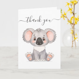ありがとう可愛いコアラカード カード