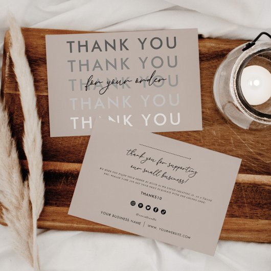 ありがとう商品パック 業務用クーポンカード 招待状