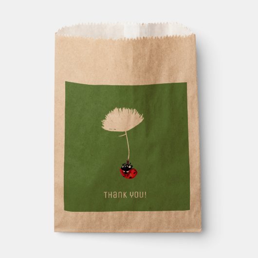 ありがとう好意バッグ、Ladybug flightt フェイバーバッグ (正面)