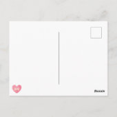 ありがとう子犬、コーギー、フレンチブルドッグ、ポメラニアン ポストカード (裏面)