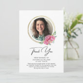 ありがとう悔やみや弔慰写真葬式の死別 (スタンド正面)