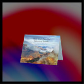 ありがとう悔やみや弔慰、キャニオン雲ノートカード サンキューカード