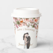 ありがとう愛は醸造フローラ結婚のエレガント 紙コップ (正面)