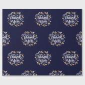 ありがとう感謝してい、文字・アート、 ラッピングペーパー (フラット)