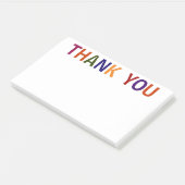 ありがとう数々の10 x 6 ポストイット (アングル)